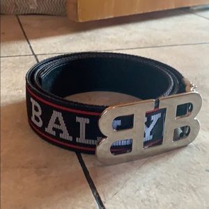 Men’s mirror B Reversible BALLY BELT